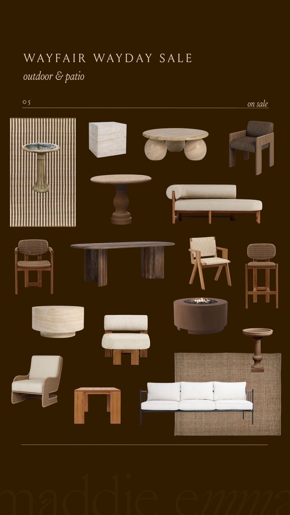 ON SALE: outdoor & patio 

#wayfair #wayday #outdoorfurniture #patio 

#LTKHome #LTKSaleAlert