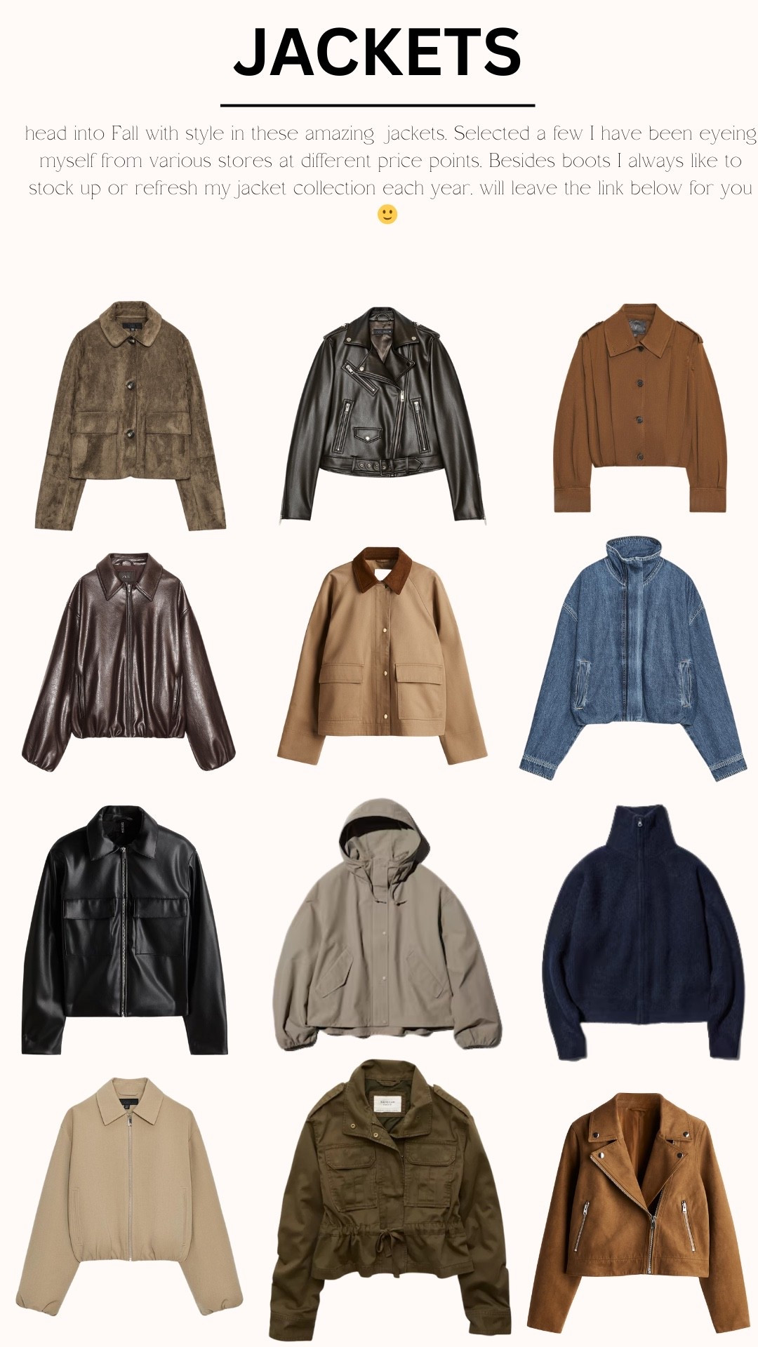 Jackets i have been 👀 


#LTKStyleTip #LTKSeasonal