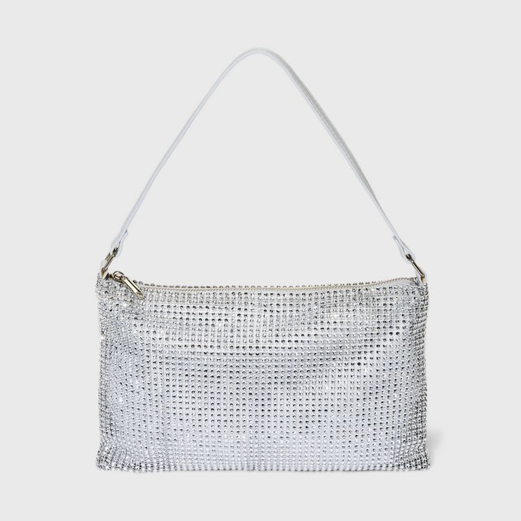 Rhinestone Mesh Shoulder Bag - Wild Fable&#8482; | Target