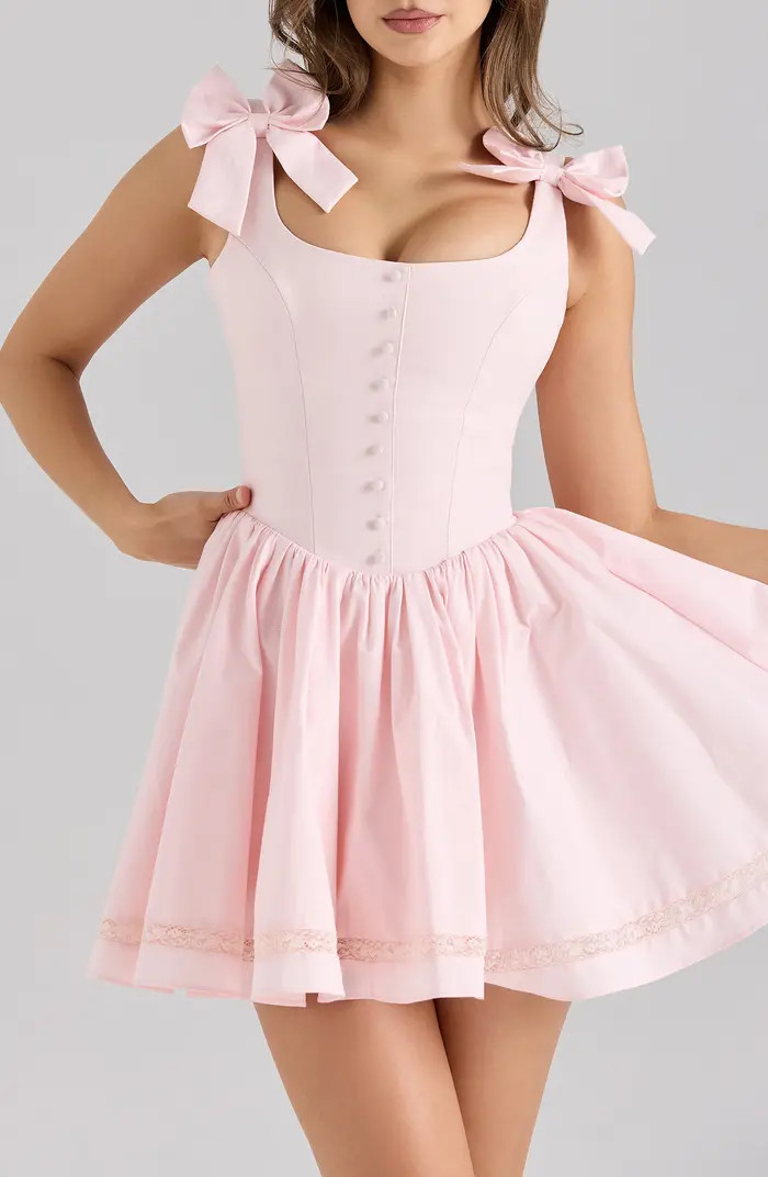 Lyla Fit & Flare Minidress | Nordstrom