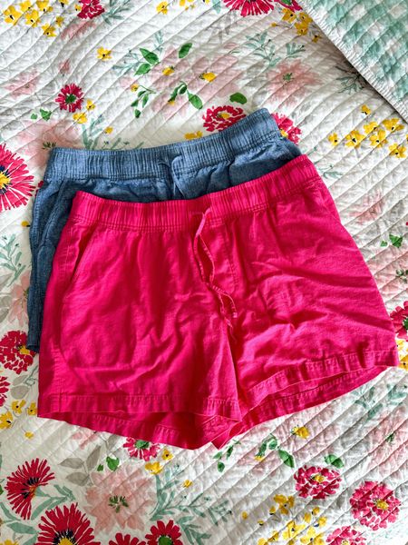Picked up these pull on linen shorts and they are so comfy! Perfect for summer - I’m planning to take this as a part of upcoming vacation outfits. Picked up size large in both  

#LTKMidsize #LTKStyleTip #LTKTravel