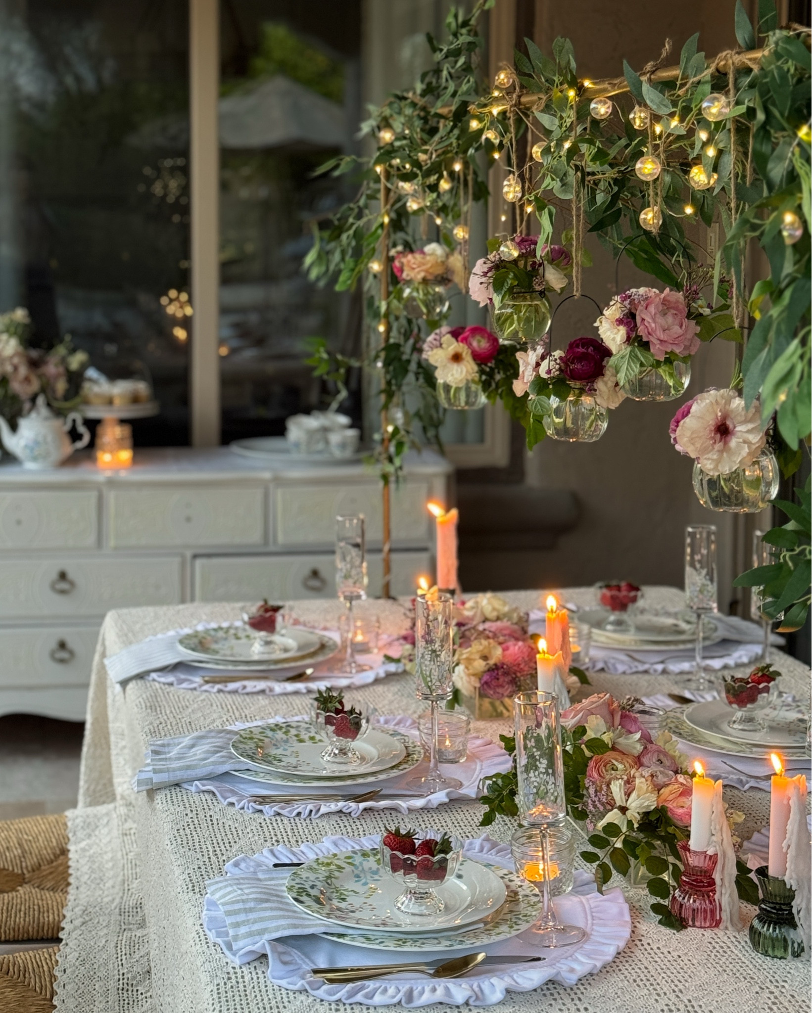 “It’s all about florals” tablescape 

See below for exact and similar items to recreate this tablescape 

#LTKHome #LTKFindsUnder50 #LTKParties