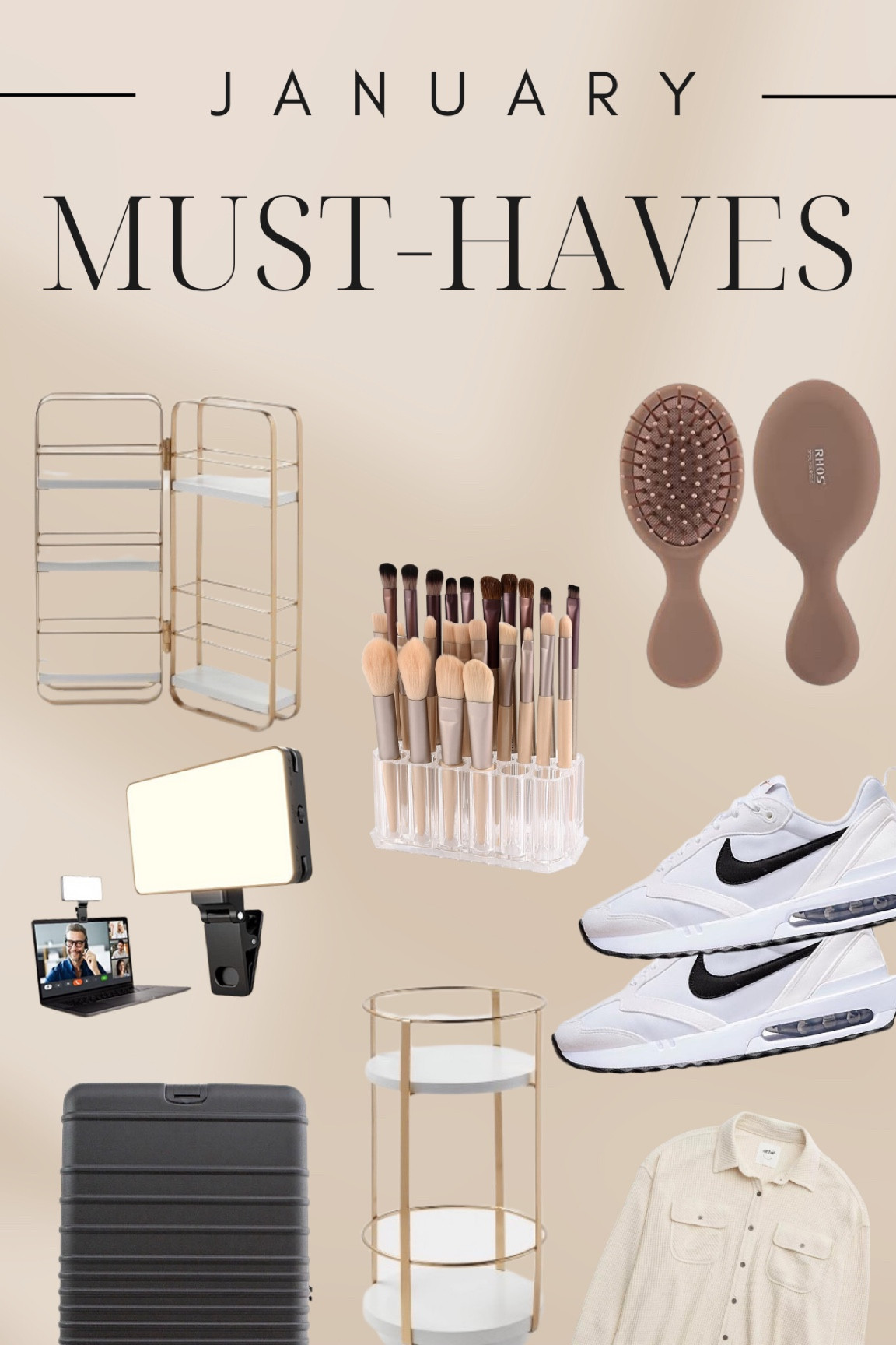 Recapping my must have purchases from January ✨ These travel & daily essentials were my favorites from last month!  

Beis luggage, travel essentials, women’s tennis shoes, nike sneakers, organization, makeup brushes, phone ring light

#LTKbeauty #LTKtravel #LTKstyletip