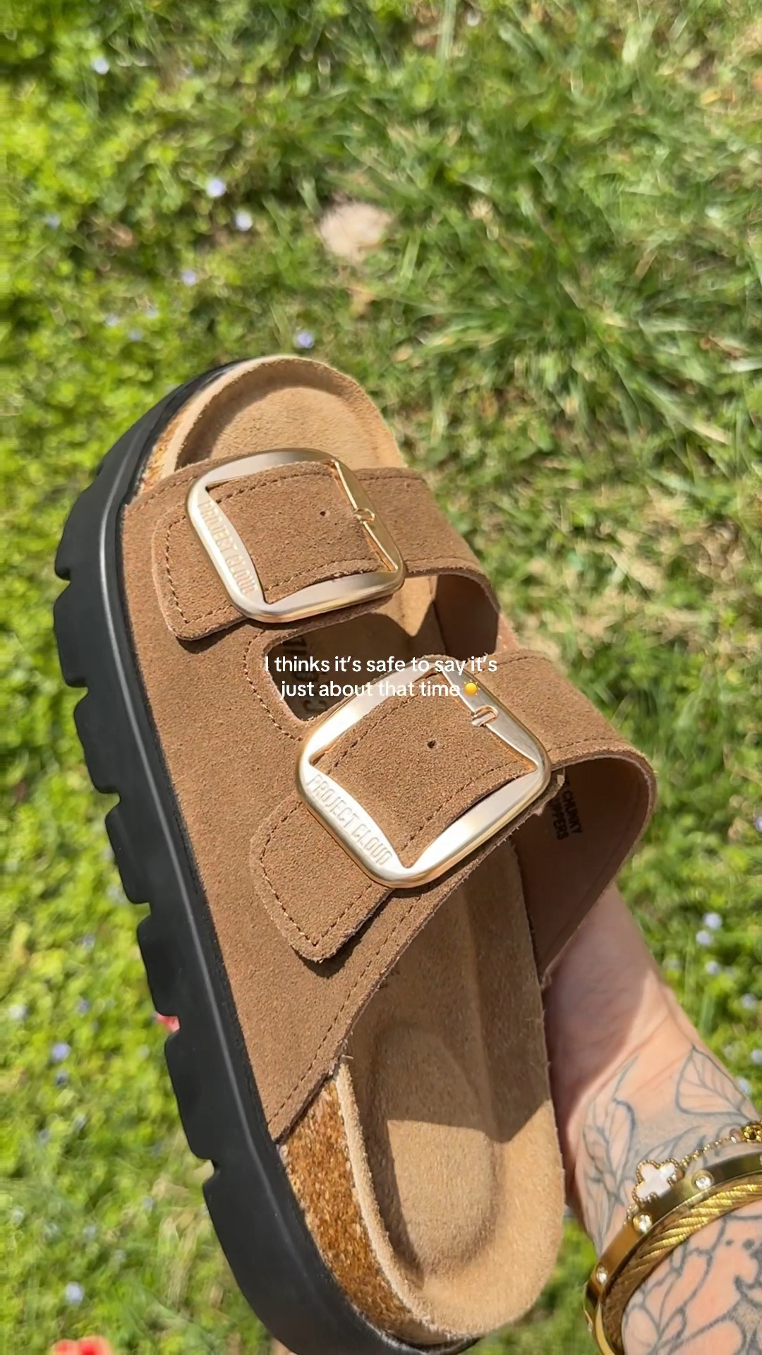 This is the color choco suede and these are TTS