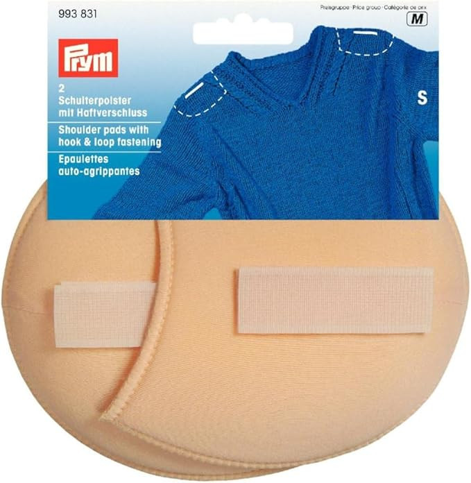 Prym 993831 Shoulder Pads Raglan with Hook and Loop Fastening Flesh S | Amazon (UK)