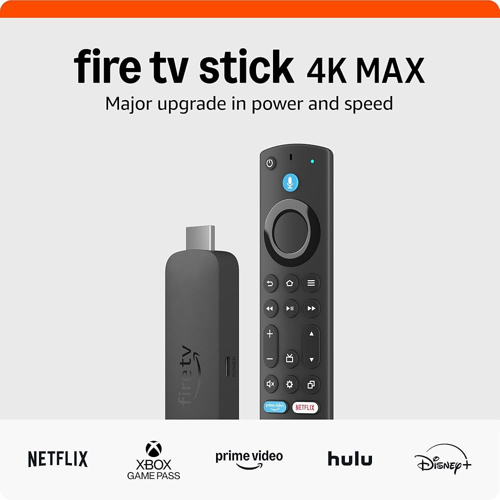 Amazon Fire TV Stick 4K Max streaming device (newest model) supports Wi-Fi 6E, free & live TV wit... | Amazon (US)