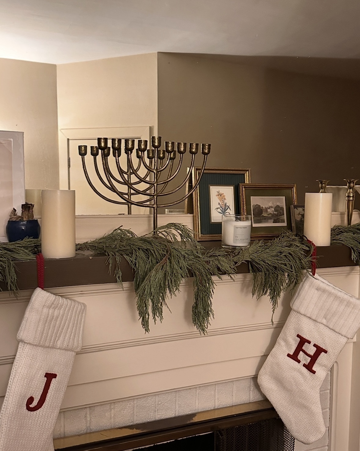Holiday details for Christmas and Hanukkah 🕯️ 

#LTKHome #LTKSeasonal #LTKHoliday
