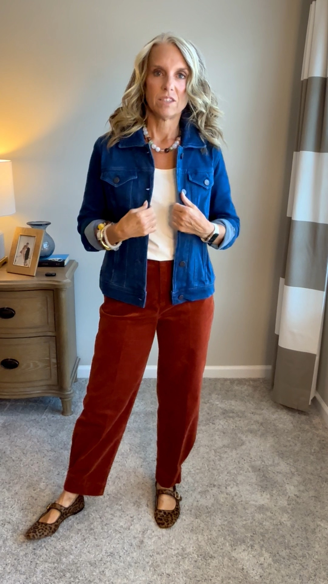 Changed out he shoes and added jewelry to totally change the look of this outfit.

#LTKootd #LTKgrwm #LTKOver40