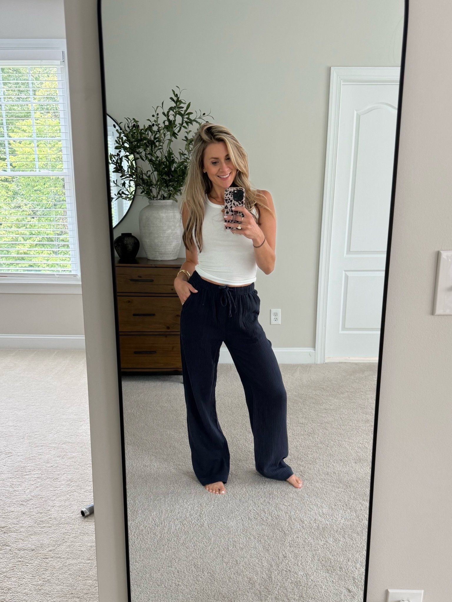 Casual OOTD- I threw on my LA hat with this and it was adorable 🧢 
Xs in both top and bottoms

#LTKmomlife #LTKgrwm #LTKootd