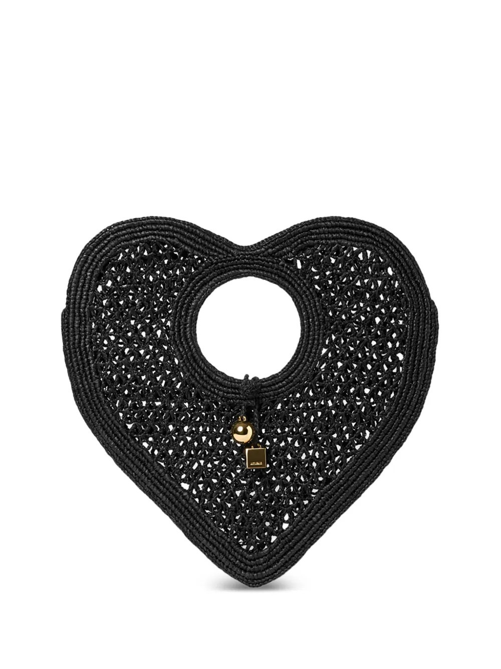 Jacquemus Spiaggia Coeur tote bag - Black | Farfetch Global