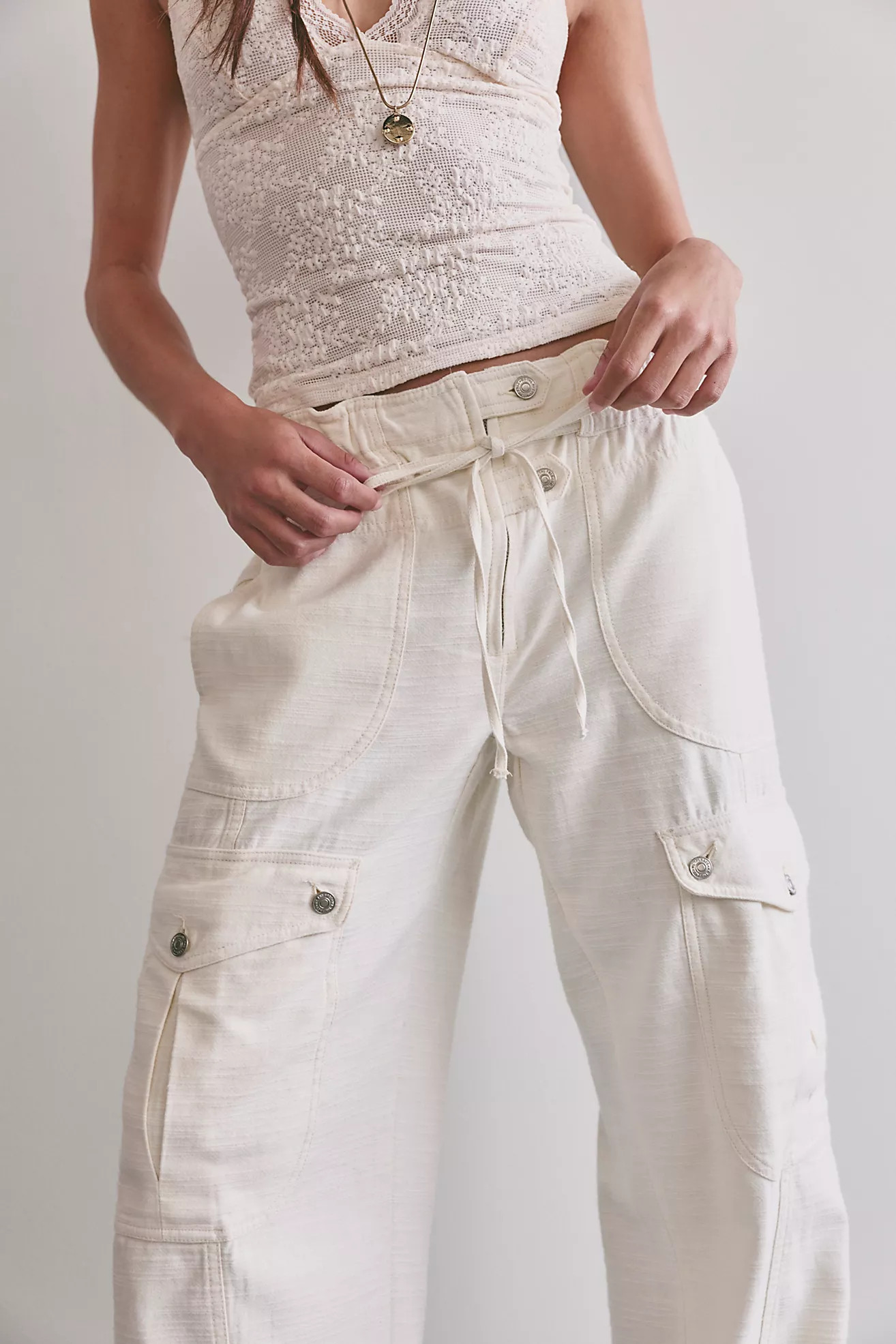 We The Free Park Ave Pull-On Cargo Pants | Free People (UK)