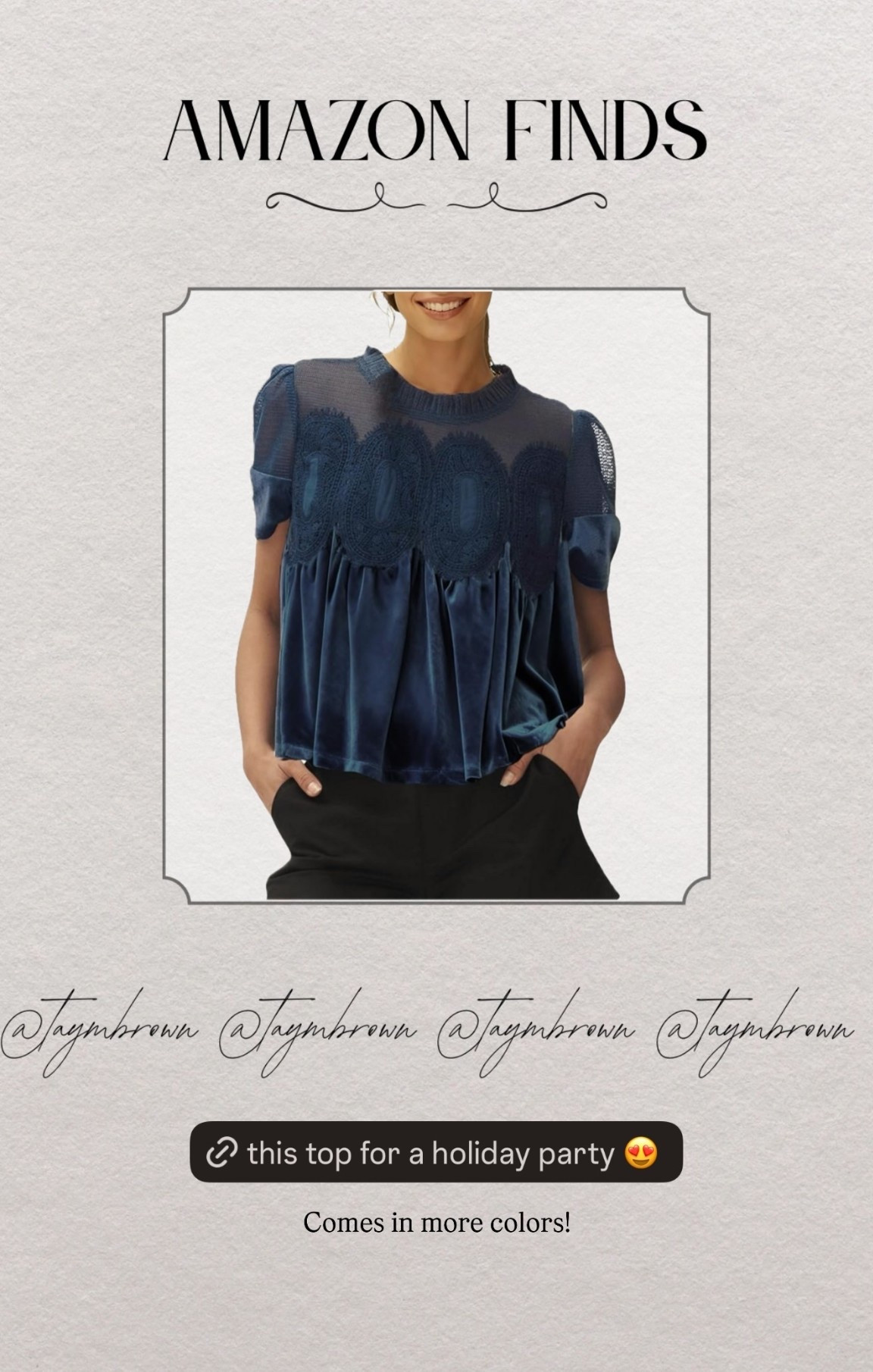 Comes in more colors!