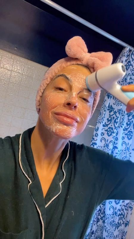 Nu Skin Lumispa device is a game changer! I use it with their cleanser but you can use your regular face cleanser as well. If you use it after you wash your face like normal you will see how much extra it cleans off! I’ve been a faithful user for years now.

#LTKVideo #LTKbeauty #LTKover40