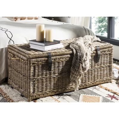 Ammann Wicker Storage Trunk | Wayfair North America