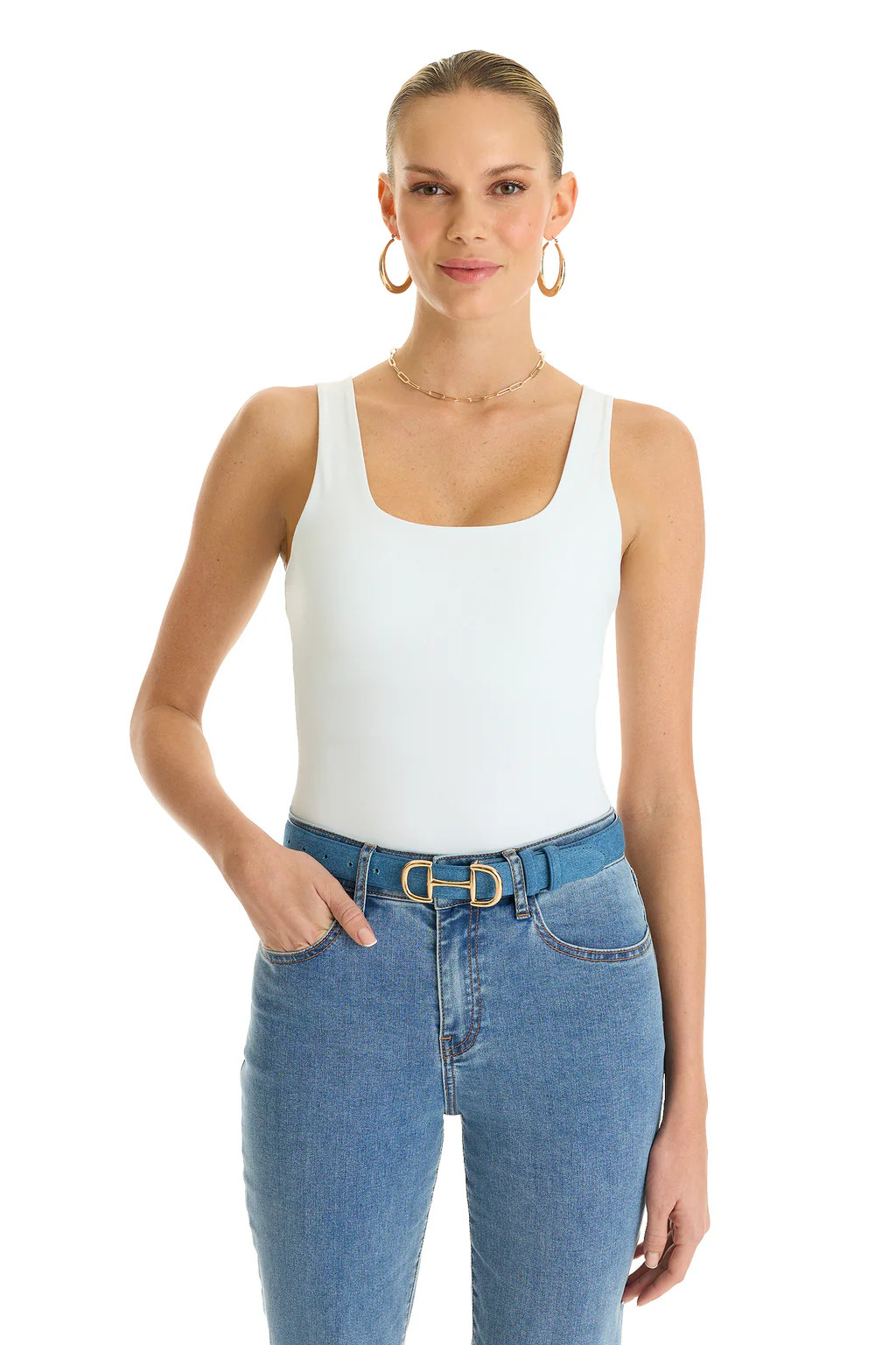 Loren Bodysuit - White | The Noli Shop