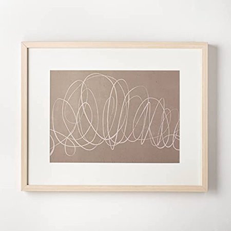30 x 24 Beautifully Elevated Scribble Art Framed Print Threshold designed with Studio McGee | Walmart (US)