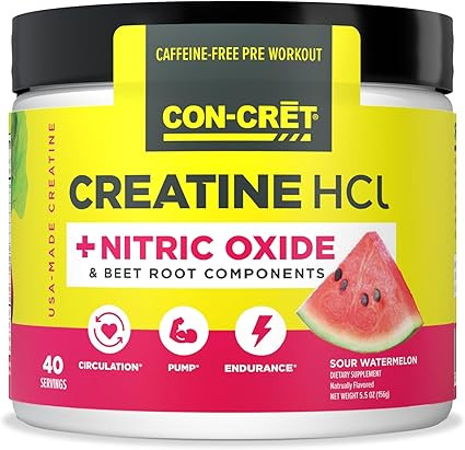 Creatine HCl with Nitric Oxide and Beet Root Components, Supports Better Blood Flow, Pump, & Endu... | Amazon (US)