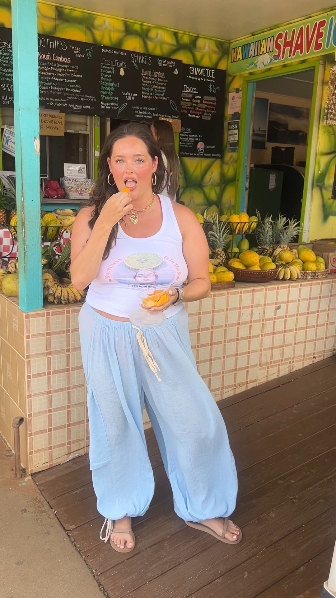 The ultimate beach pant 🩵 free people knows best! Wearing size L