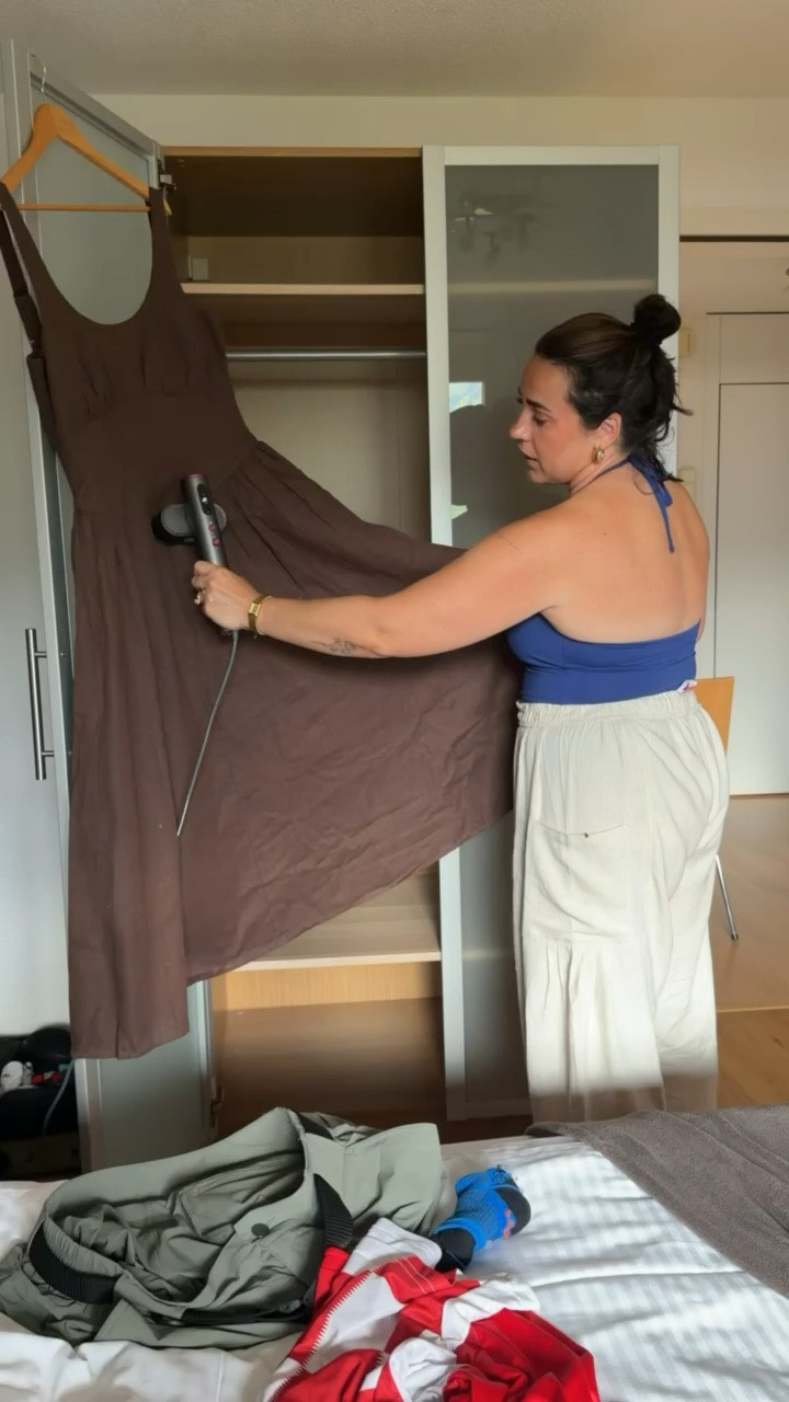 Travel must have! This steamer is so dang good, heats up quick, and folds up nice for travel. Global and Europe compatible!

#LTKTravel #LTKHome #LTKmomlife