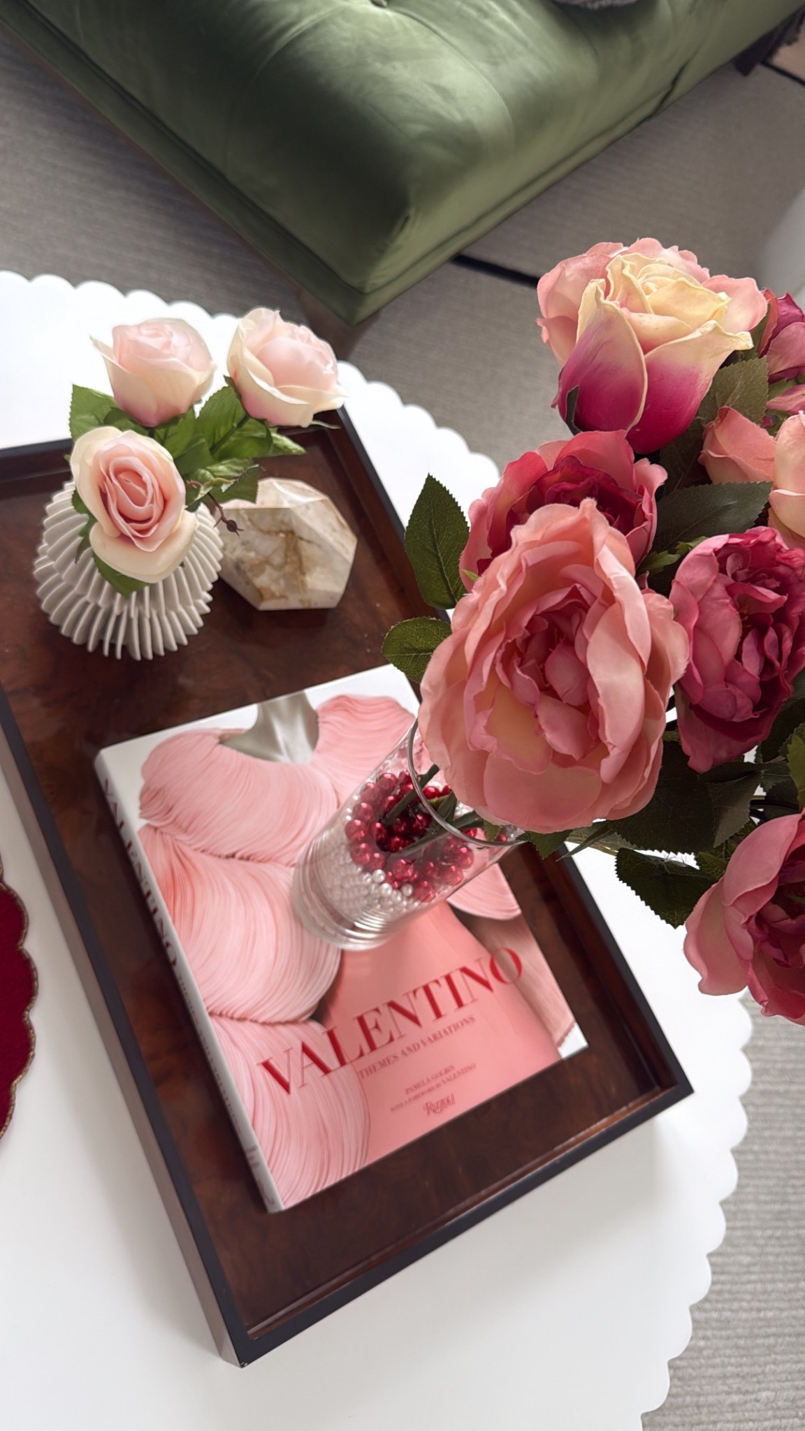 Pink has entered my lounge 💕
#valentinesday
#homedecor
#love 
#coffeetable

#LTKHome #LTKSeasonal