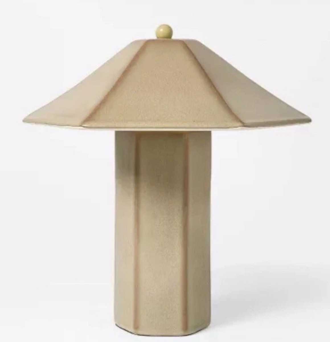 Target Tan Ceramic Table Lamp - Threshold designed with Studio McGee NWT in hand | eBay US