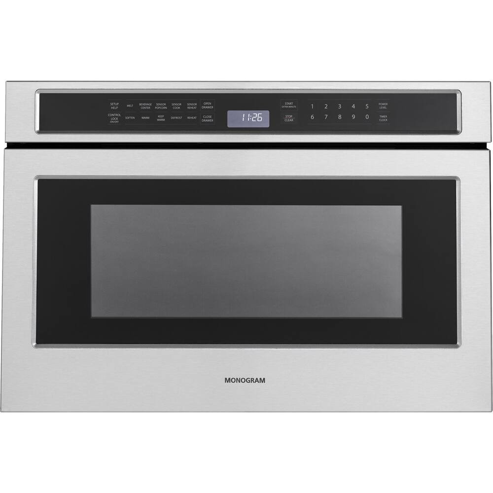 Monogram 1.2 Cu. Ft. Built-In Microwave Stainless steel ZWL1126SJSS - Best Buy | Best Buy U.S.