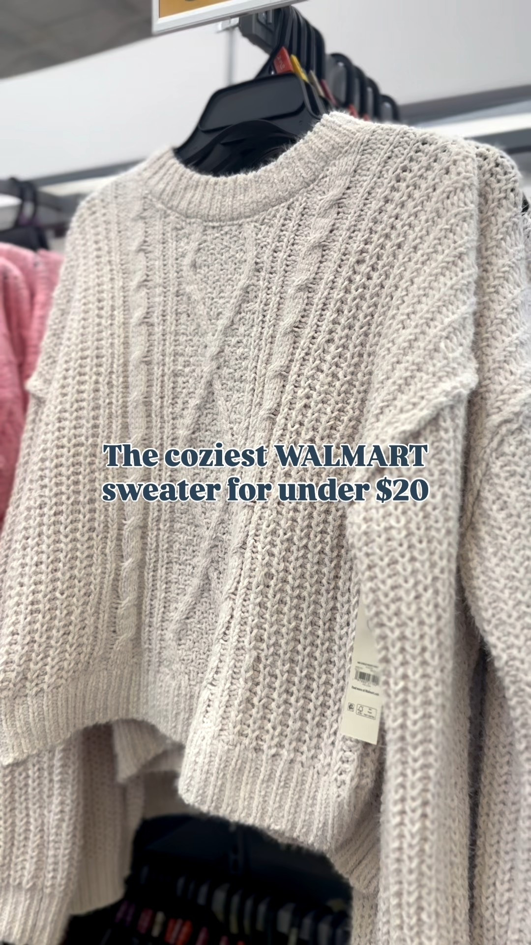 The coziest cropped cable knit sweater from Walmart… 🤍 I sized up to a large for a more oversized for. Comes in several greet color options for under $20! 



#LTKFindsUnder50 #LTKWorkwear #LTKSeasonal