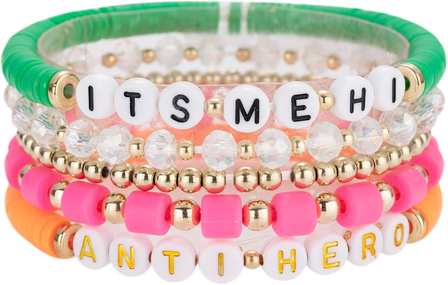 gothapy Taylor Lover Fearless Reputation 1989 Taylor Album Inspired Bracelet for Eras Music,Summe... | Amazon (US)