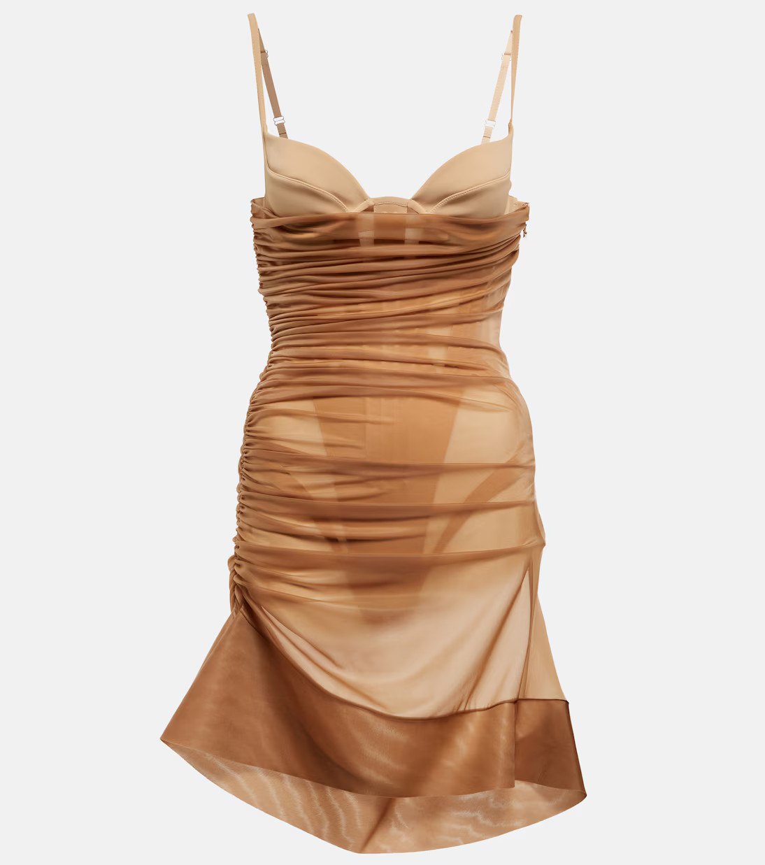 Draped corset minidress | Mytheresa (US/CA)