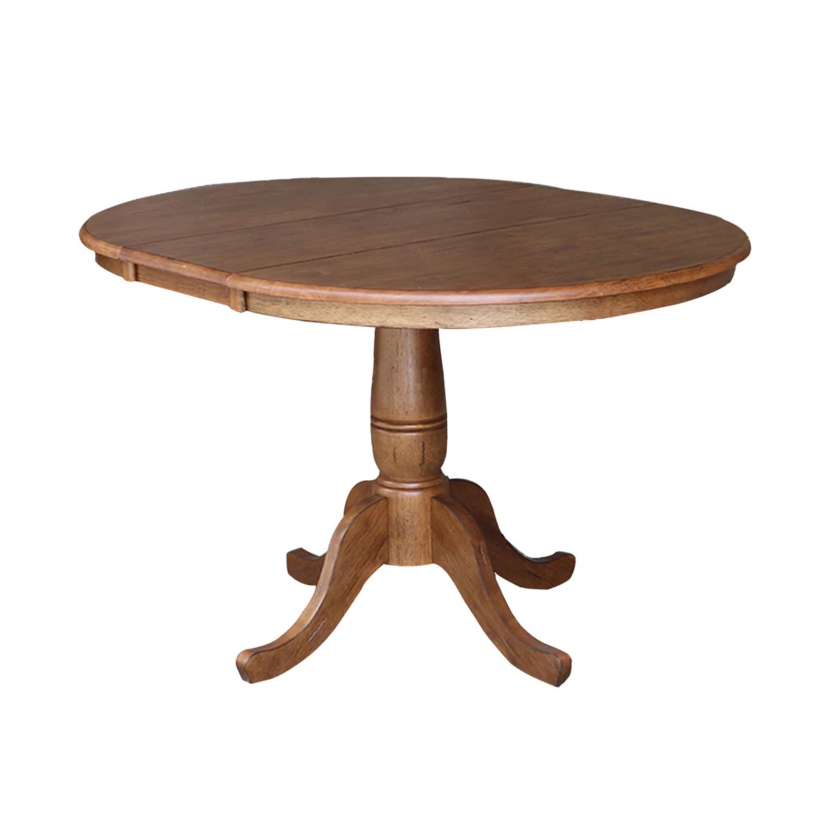 Ingbert Extendable Solid Wood Pedestal Dining Table | Wayfair North America