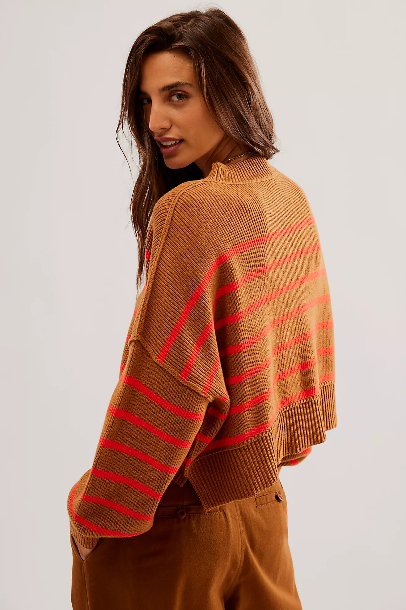 Easy Street Stripe Crop Pullover | Free People (Global - UK&FR Excluded)