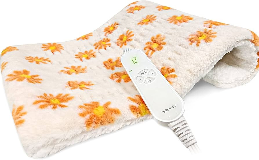 Heating Pad for Pain Relief, Electric Heating Pad for Back Pain and Cramps Relief -12 Heat Settin... | Amazon (US)