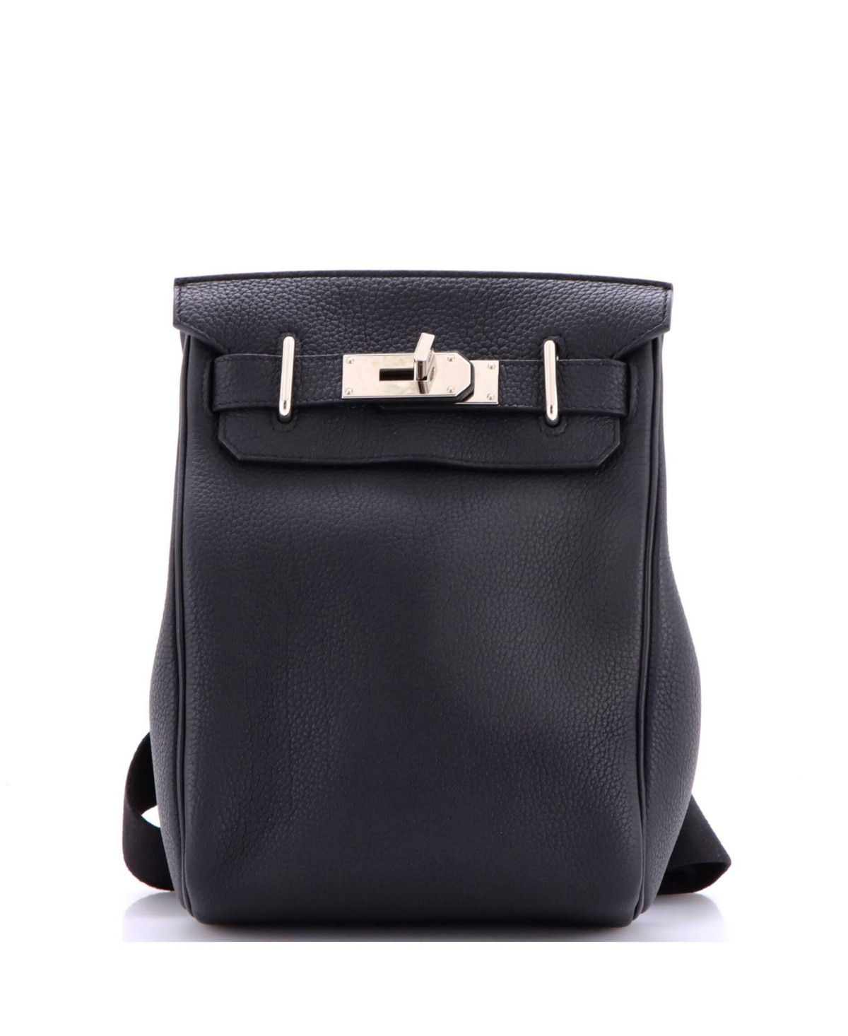Pre-Owned HERMES Pm Hac a Dos Backpack Togo - Black | Macy's
