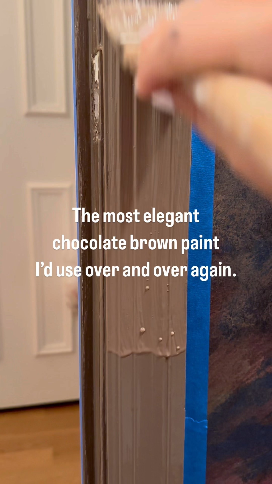 If you’re looking for a warm and elegant chocolate brown look no further than London Clay by @farrowandball 🍫

With a hint of magenta undertones, it’s rich, timeless and feels like luxury. 

Door and baseboards finished in high gloss.


See something you like? Comment SHOP and I’ll send you a link with sources 💌

#paint #painting #brown #londonclay #farrowandball #diy #brownpaint #timeless #paintideas #interiordesign #diyprojects #lovewhereyoulive 






Moody | Cozy | Cozy Interiors | Moody Aesthetic | Secondhand | vintage | home improvement | renovation | traditional | interior design | design inspo | home decor | antiques | thrifted finds | collected home | thrifting | affordable decor | DIY | facebook marketplace  | FBMP | estate sales | sustainable | upcycle | Nashville
