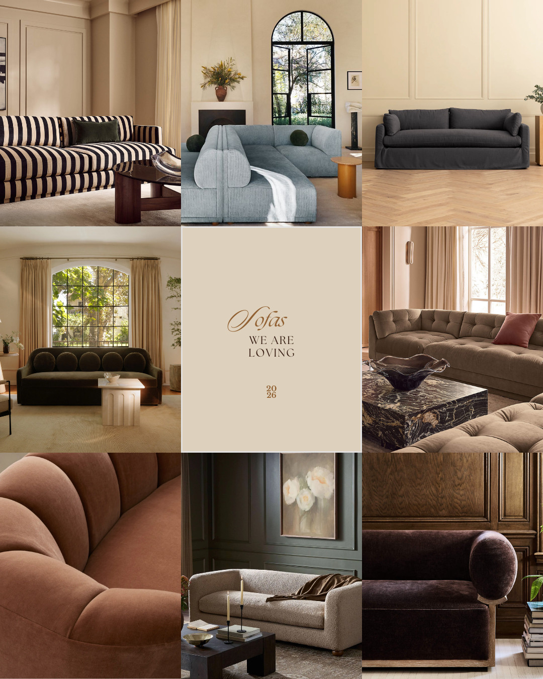 Shop our Design Pantry: Sofa Edition!  

 #LTKHome
