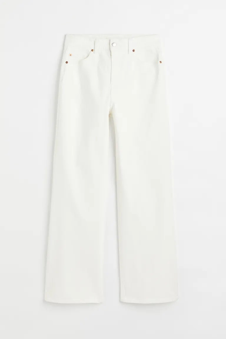 Wide High Jeans | H&M (UK, MY, IN, SG, PH, TW, HK)