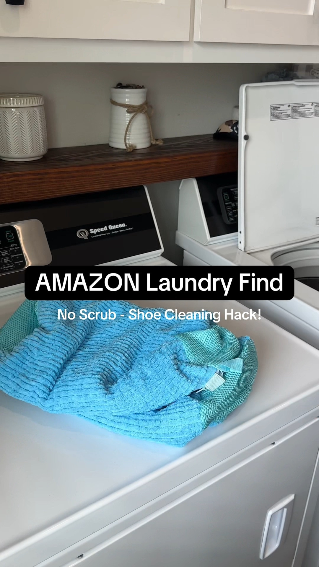 If your like me & hate scrubbing shoes, this time-saving cleaning hack for moms is the best way to wash sneakers in the washer!

#momhack #cleaninghacksthatwork #shoecleaner #laundrytime #dryersheets #washeranddryer #laundryroomdecor #shoesshoesshoes #kidshoes #farmhouseliving #momsover30 #momfinds

#LTKFamily #LTKWatchNow #LTKHome