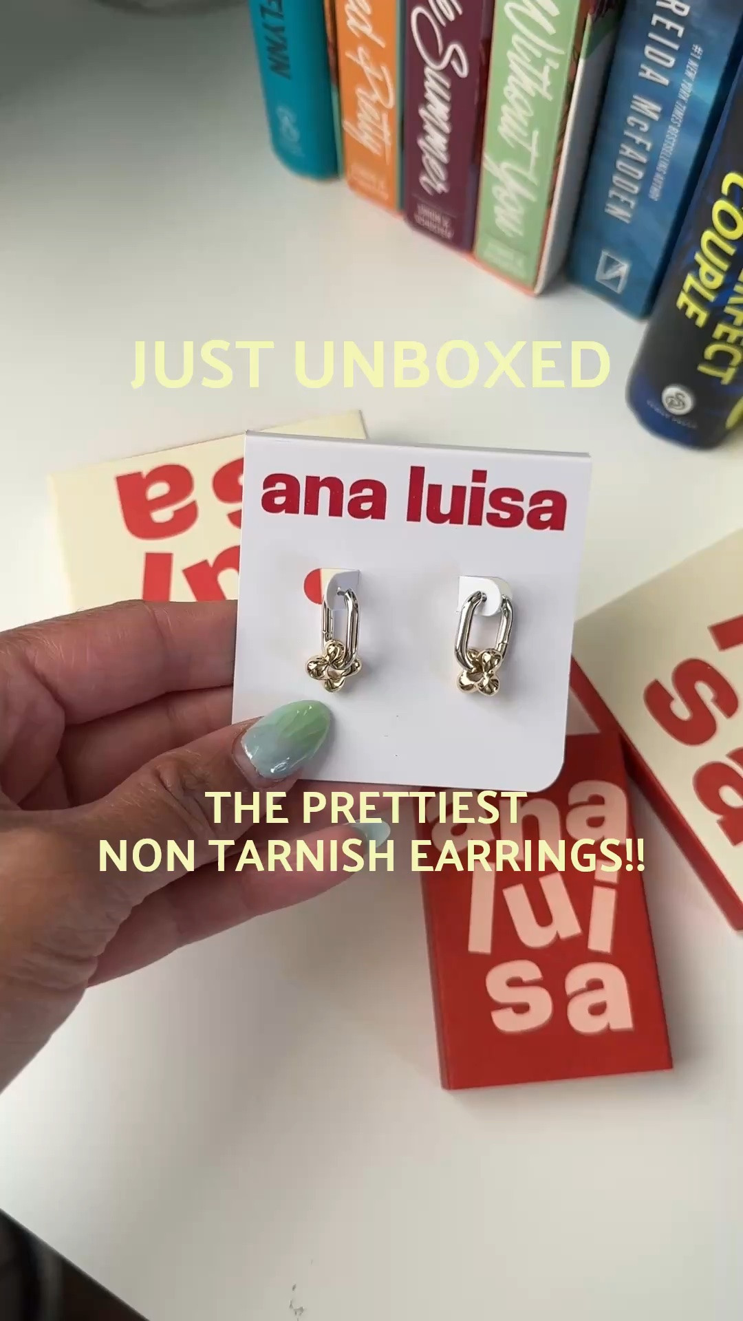 Just unboxed the prettiest non tarnish earrings! These are sweat proof, water resistant and hypoallergenic earrings. Style these for summer outfits or fall outfits, honestly just wear them year round. Try on coming soon! 

@Ana Luisa #analuisa #hypoallergenic #nontarnishjewelry #workwear #businesscasual #accessories #earrings

#LTKWorkwear #LTKgrwm #LTKstorytime