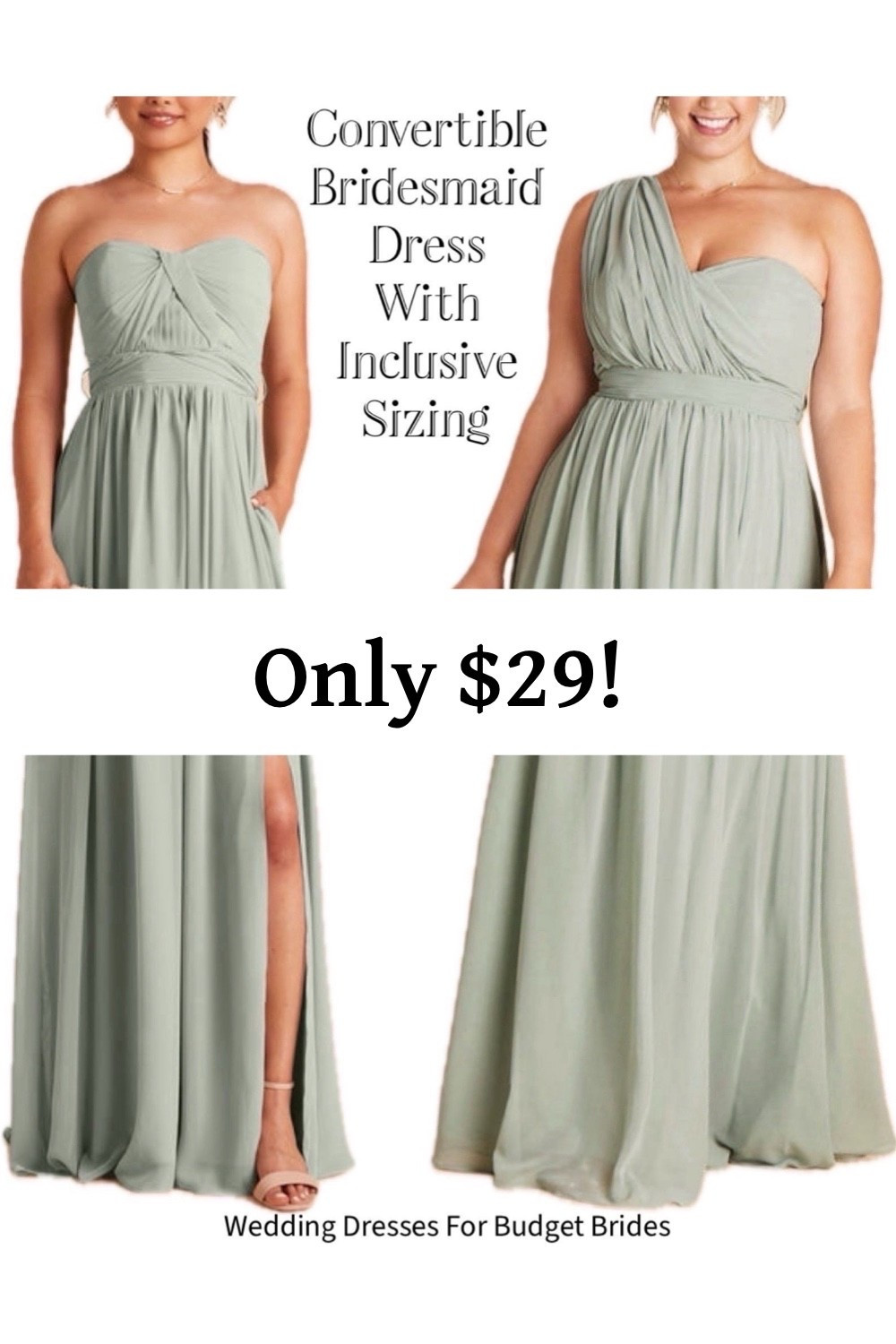 For a short time only this convertible dress is only $29 at Birdy Grey!

#LTKCyberWeek #LTKSaleAlert #LTKWedding