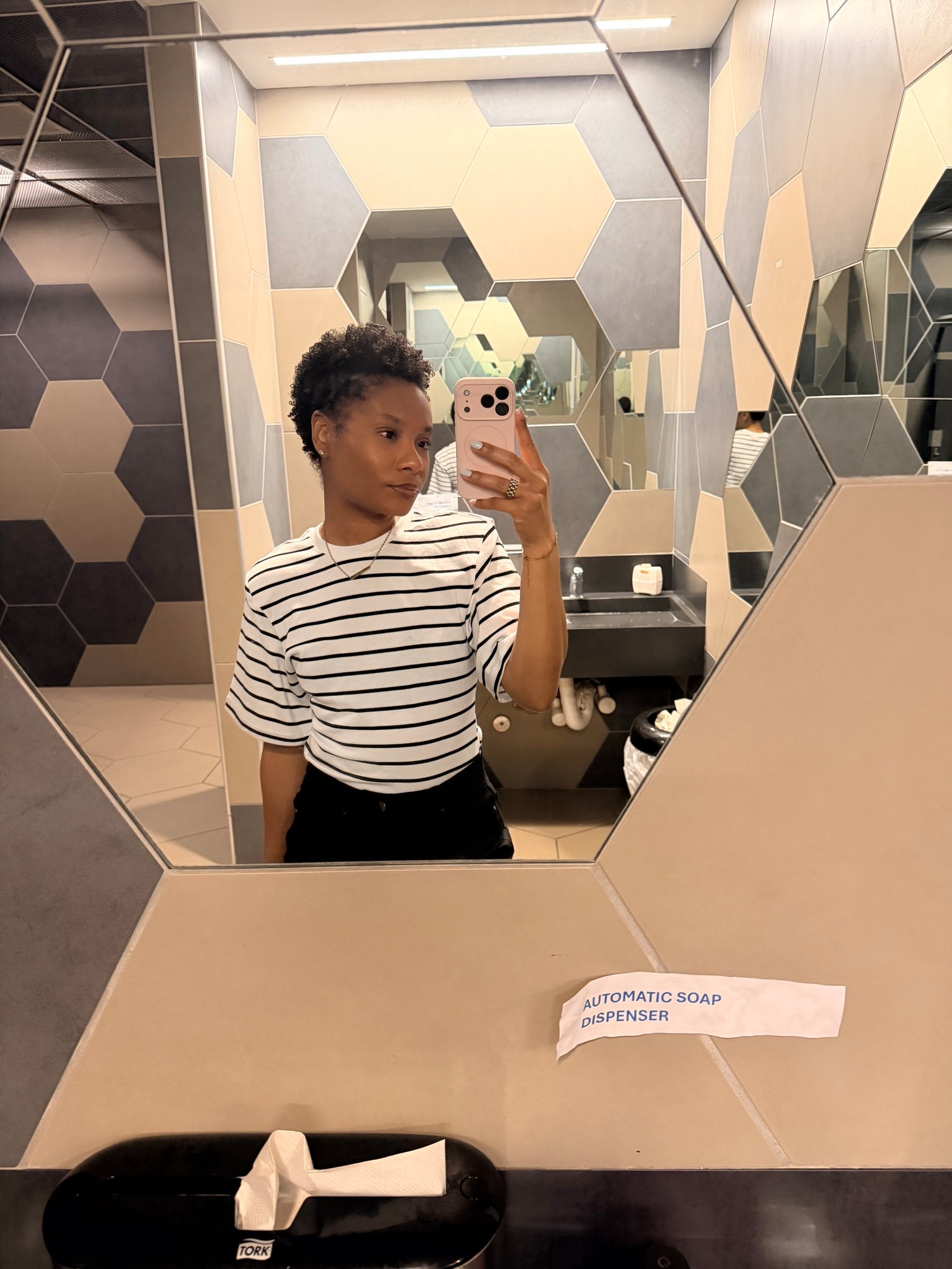 Finally wearing my striped tee from the @Target and Kahlana Barfield Brown collab. I kept it simple with blazer wide leg jeans and platform black sandals ✨

#LTKootd #LTKgrwm #LTKSeasonal