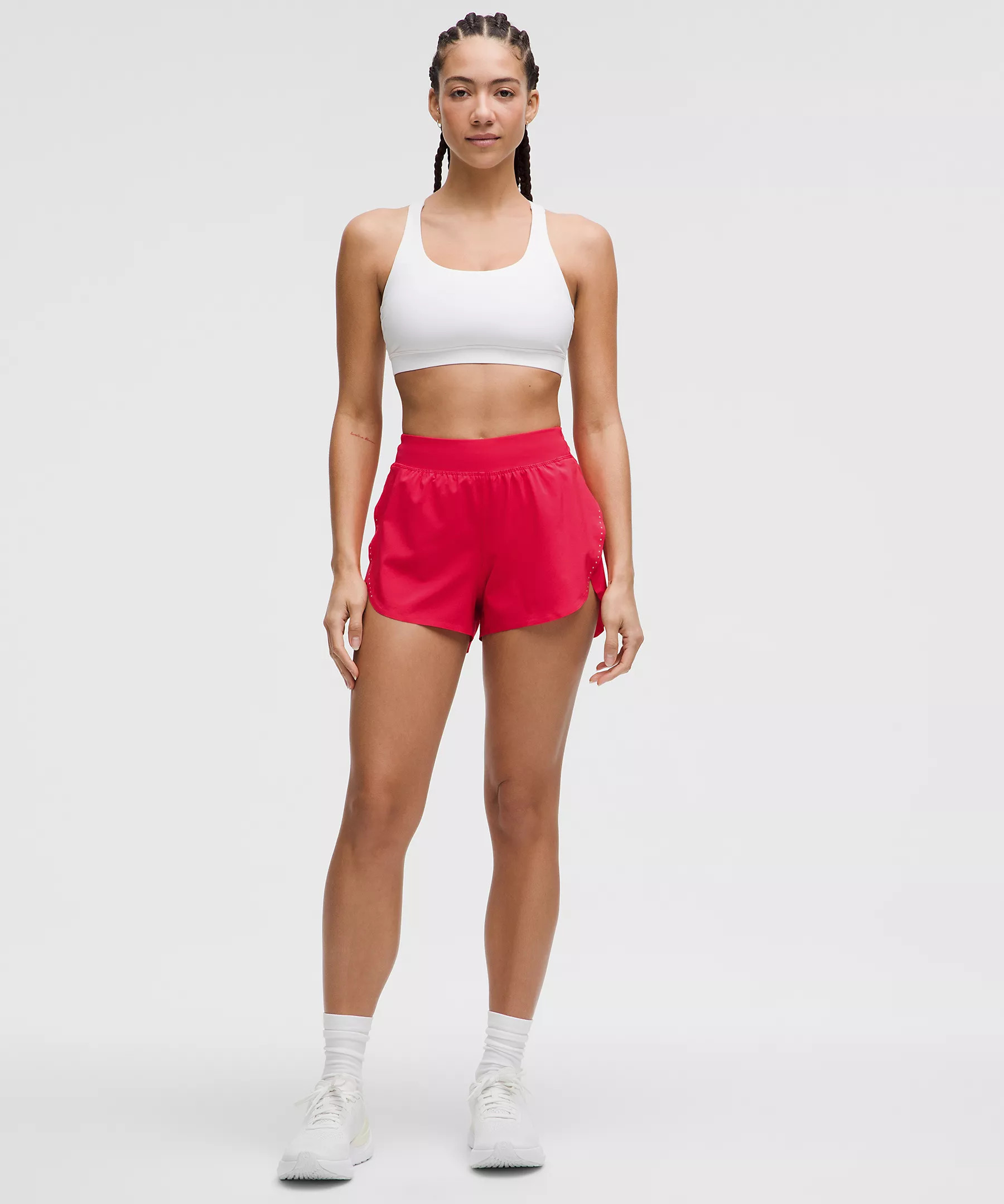 Fast and Free High-Rise Classic-Fit Split Short 3" | Lululemon (US)