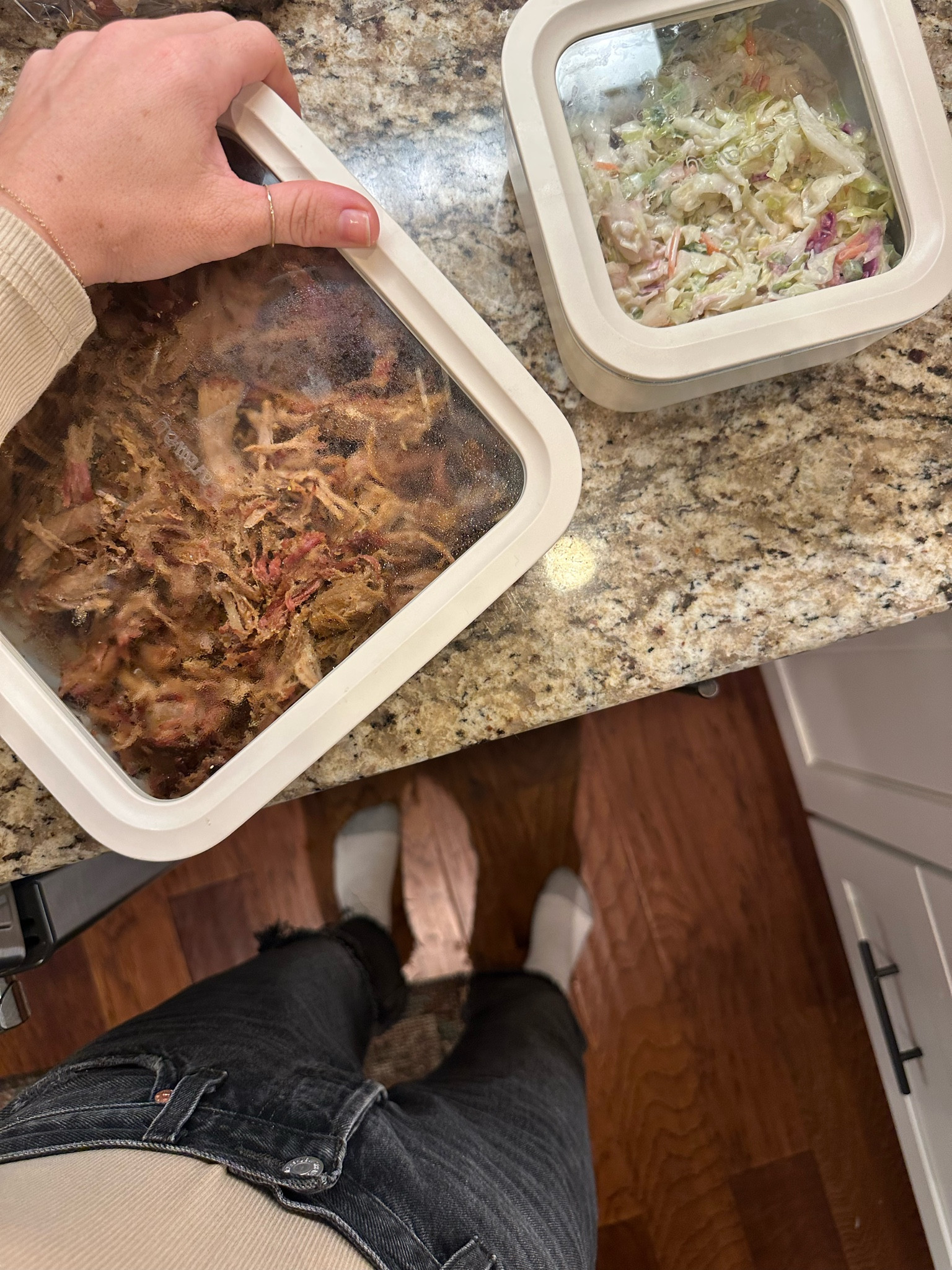 we just hosted codys work Christmas party and these are my favorite food storage containers! We just reheated in the oven in the same container we store it in the fridge with. Dishwasher and microwave safe too! 

#LTKHoliday #LTKGiftGuide #LTKHome