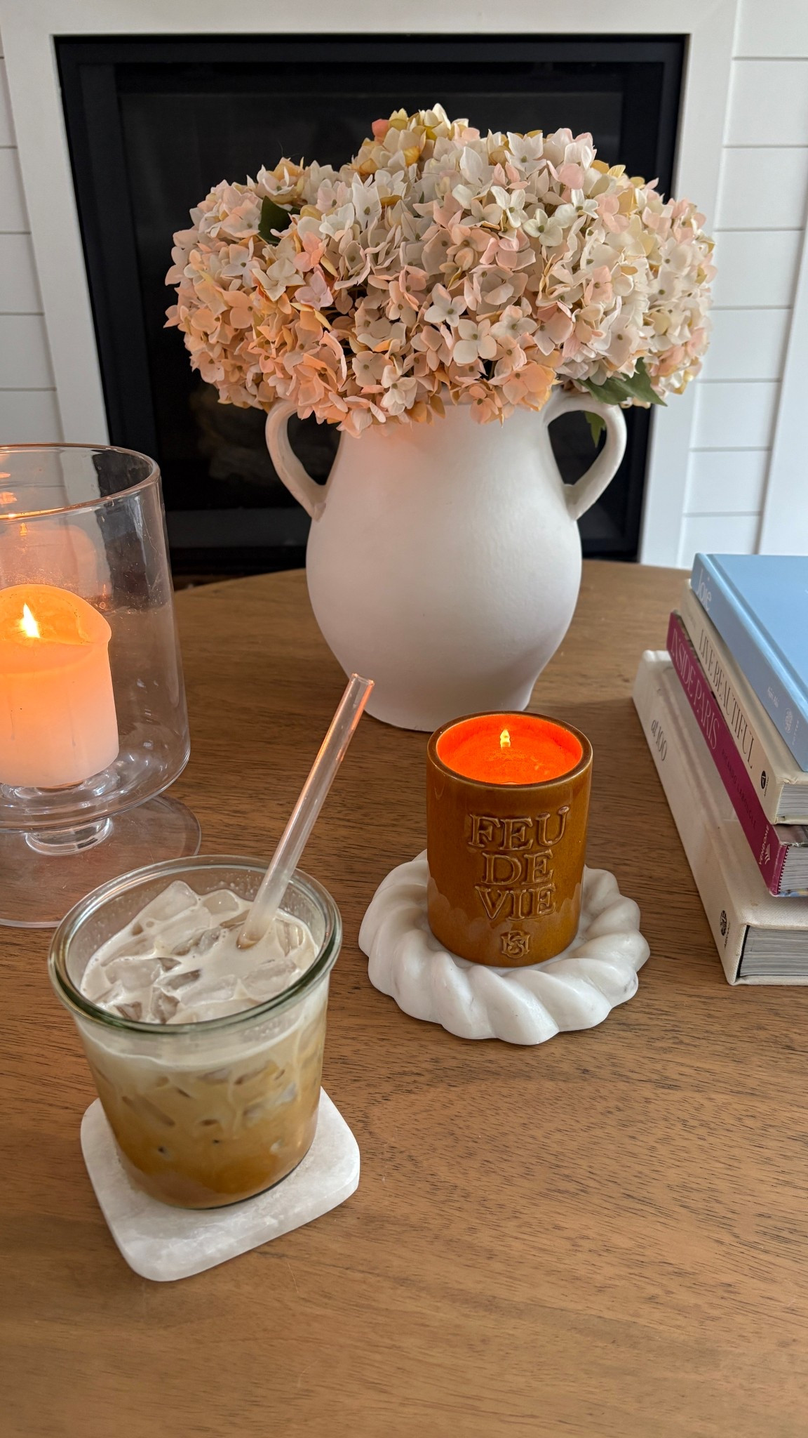 cozy coffee table decor 🕯️

#LTKHome