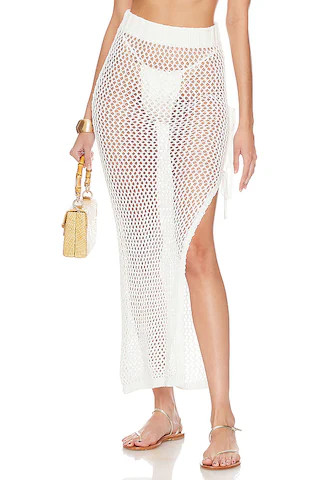 Deborah Skirt in White | Revolve Clothing (Global)