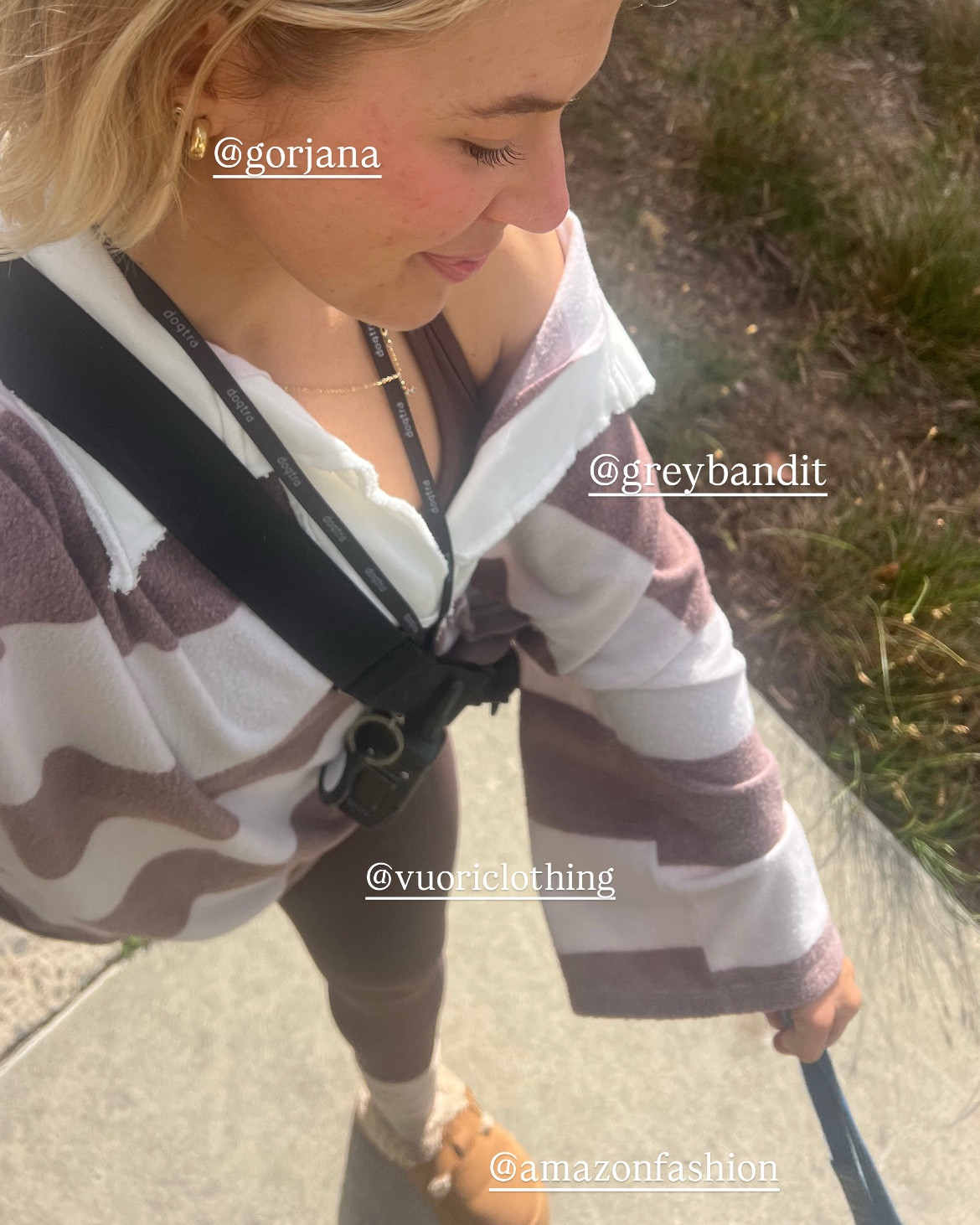 Review Below but first for reference I’m 5’5, 135 ish lbs, and a size 6.5. 
Sweater:Small( it comes oversized)
Leggings: Small (true to size) 
Shoes: True to size 
Socks: one size (comes in a multi pack) 

I cannot say enough, good things about each item that I am wearing. I prioritize things being comfy, soft, and make me feel my best. It just so happens that all of these things that I linked accomplish that and are so so cute. This is a perfect transition fit from winter to spring. I am absolutely obsessed with these leggings. They are the softest most flattering leggings I’ve ever come across. They are 100% worth the price and will last you forever because the quality is absolutely incredible. They are true to size and do not fall at all when you were exercising. I wear these when I run Pilates and just day-to-day because they’re that comfortable. Trust me, girls you need these in your life. 

#LTKActive #LTKSaleAlert #LTKSeasonal