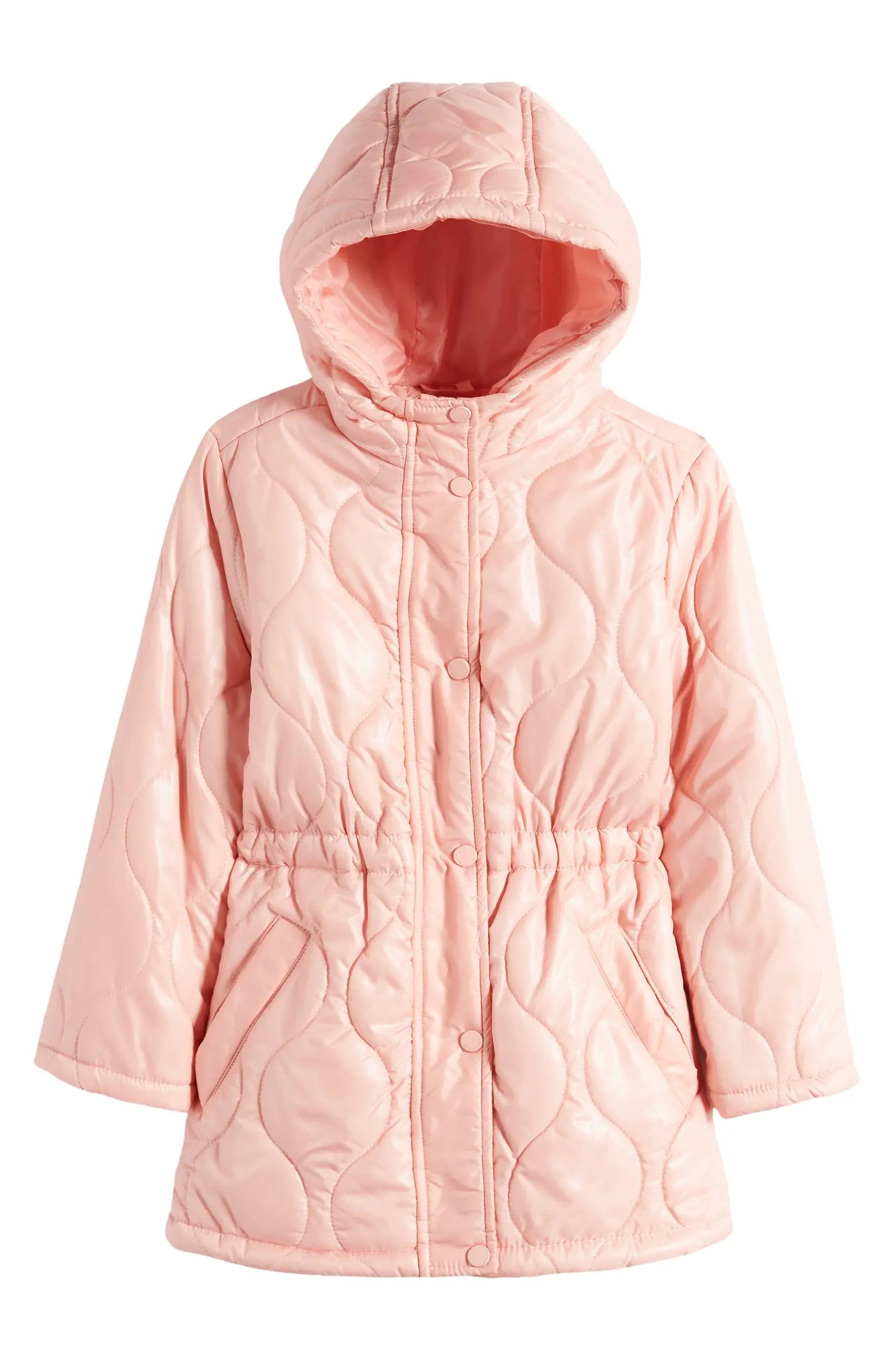 Kids' Quilted Hooded Jacket | Nordstrom