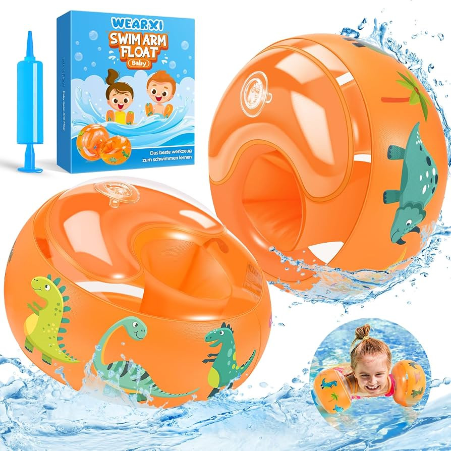 WEARXI Schwimmfl\u00fcgel ab 1 Jahr, Schwimmfl\u00fcgel Kinder 3-6/2 Jahre, Schwimmring ab 1 Jahr... | Amazon (DE)