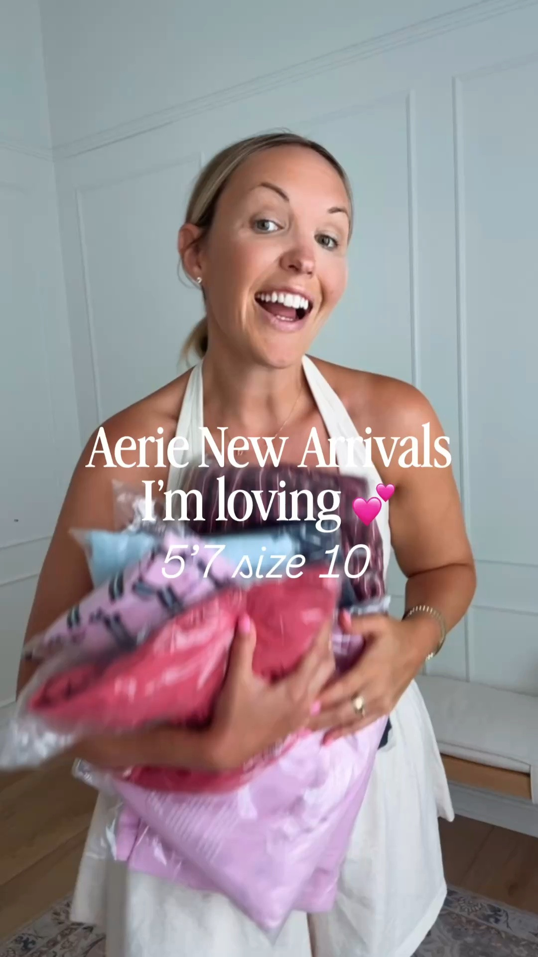 New aerie summer arrivals! Med tops and dresses, large bottoms
