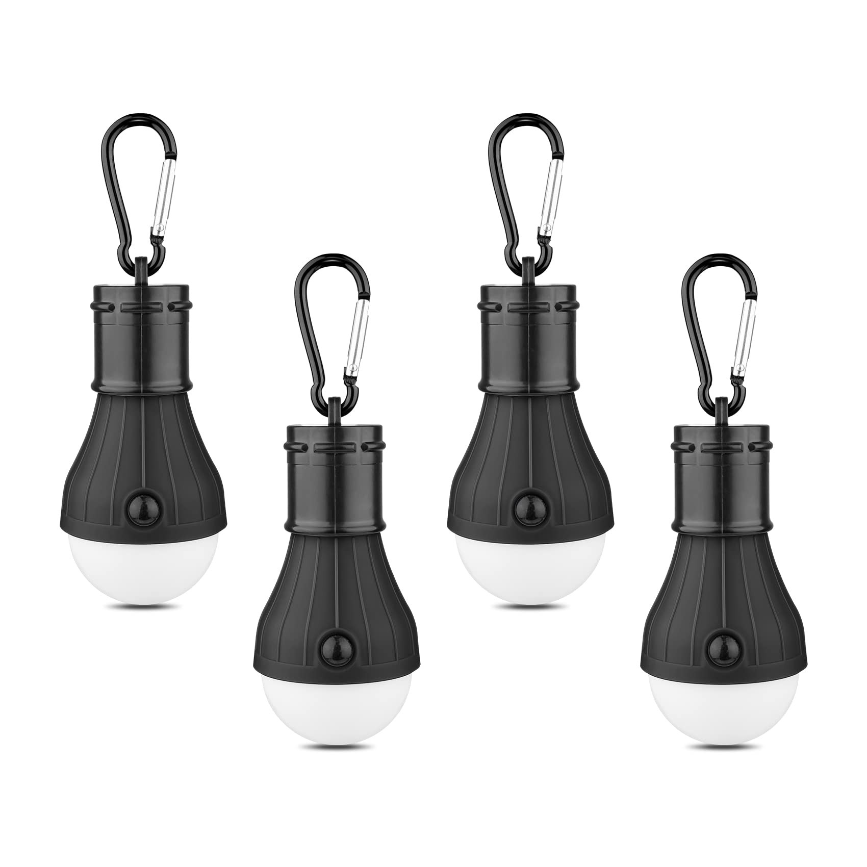 LED Camping Tent Lantern, Portable Outdoor Waterproof Emergency Light Bulb, Battery Powered with ... | Amazon (US)