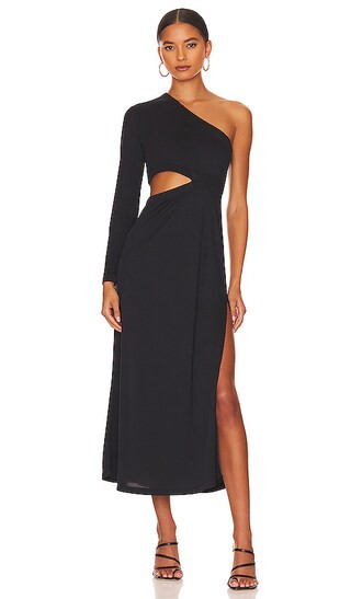 Mary Maxi Dress in Black | Revolve Clothing (Global)